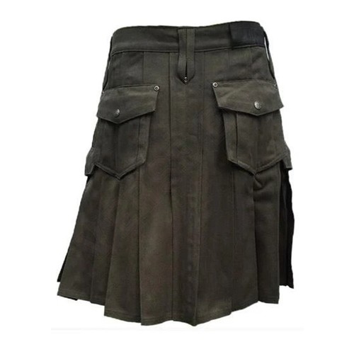 Men black cotton scottish - men's,