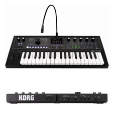 KORG microKORG2 MK-2 MBK Metallic Black SYNTHESIZER/VOCODER 37-Keys w/Soft Case