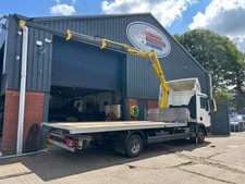 MAN 7.5 tonne Flat Bed Hiab