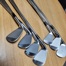 Miura Giken CB-1007 Iron Set of 7, 4-9-PW Steel Modus3 120 Flex X Men RH USED