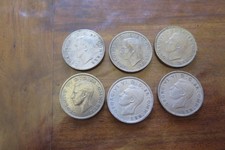 6 George V Two Shilling Coins