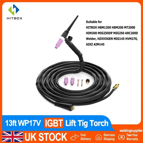 Hitbox tig welding torch - torch, wp17v