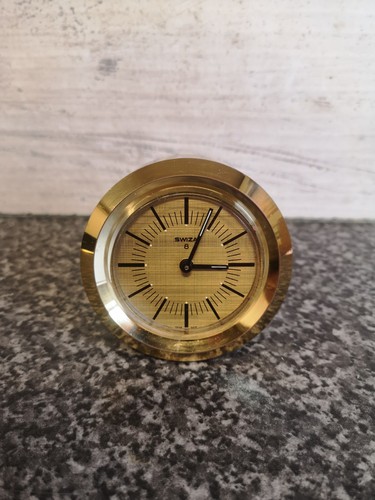 Swiza vintage brass alarm - swiza,