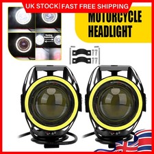 2x Motorcycle LED Auxiliary Fog Spot Light Driving Lamp For BMW F800GS-R1200GS