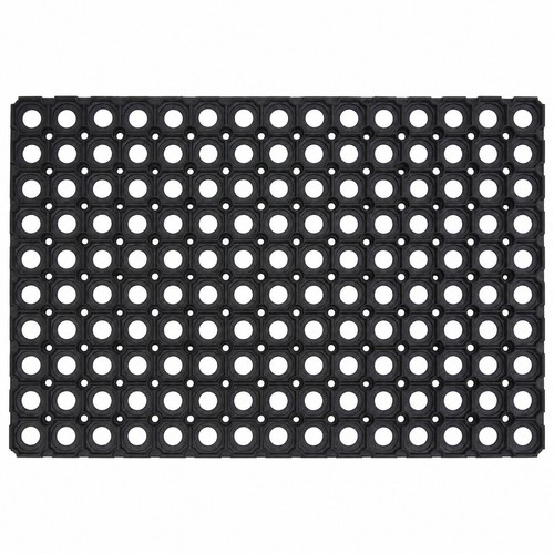 Rubber door mat grid anti - rubber,