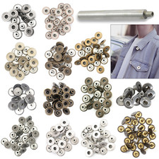 Jeans Buttons Brass Rivets