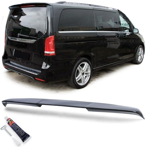 Rear roof spoiler gloss - gloss, black