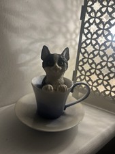 Leonardo Collection Cat In Tea Cup