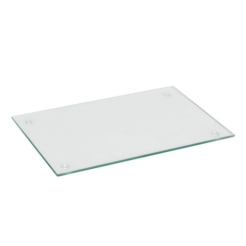 Clear glass chopping - glass,
