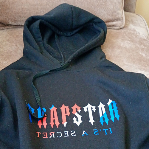 Trapstar men black graphic - black,