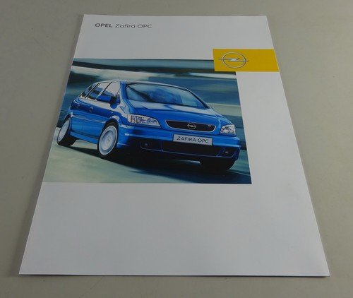 Opel zafira opc brochure - zafira,