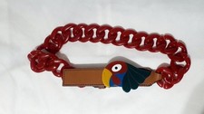 Authentic Prada SS05 Tropical Parrot Belt 30"