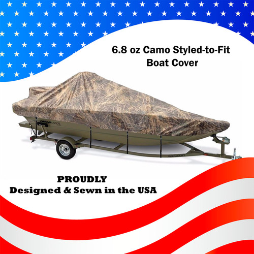 Camo boat cover - cover, for