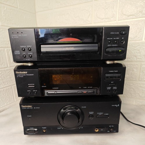 Technics 530 mini hifi system - technics,