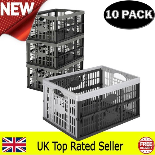 Flat pack storage box crates - storage,
