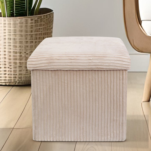 Foldable footstool ottoman - foldable,