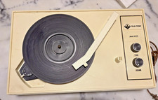 RARE 1970s Vintage Solid State Tele-Tone House Phono Record Player