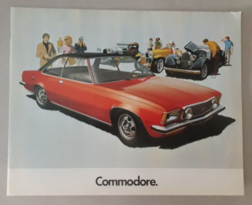 Opel commodore brochure - opel, c.1972