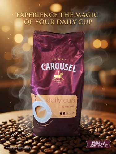 Carousel daily cup - carousel, crema