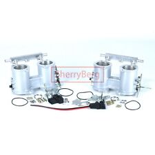 Dual 48IDF Throttle body kit injection TPS for Jenvey Dellorto EMPI Weber Fajs