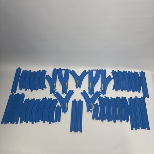 Tomy blue trackmaster track - tomy,