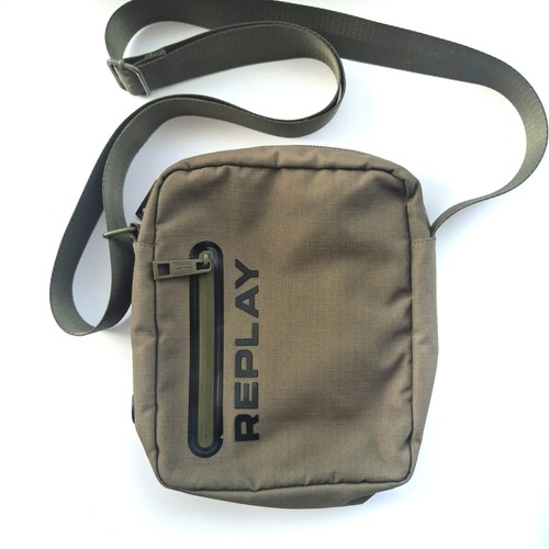 Replay crossbody bag olive - crossbody,