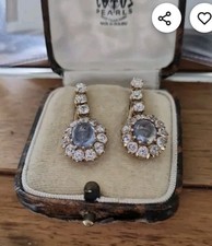 Antique Sapphire. Antique Diamond Sapphire Diamond Diamond Cluster Diamond Daisy