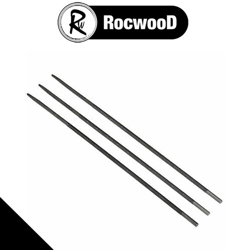 Chainsaw files round 5mm - x3,