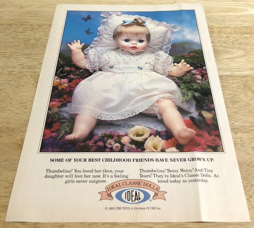 1983 thumbelina doll - thumbelina,