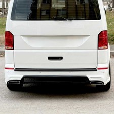 Load Sill Protector Bumper For VW T6 T6.1 Transporter 2015-2024 Single Door Gloss