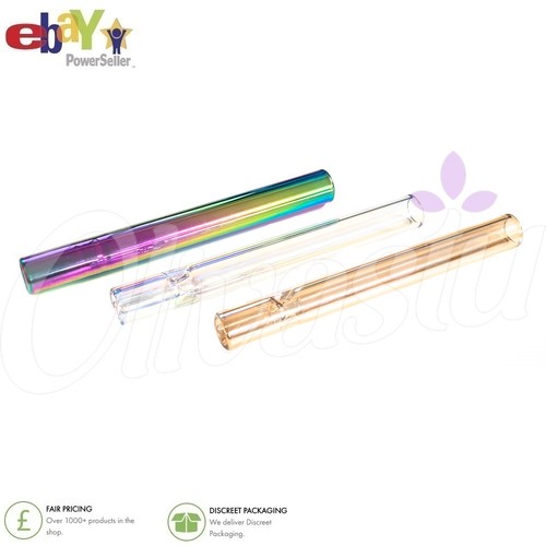 Cigarette holder 11cm glass - 11cm,
