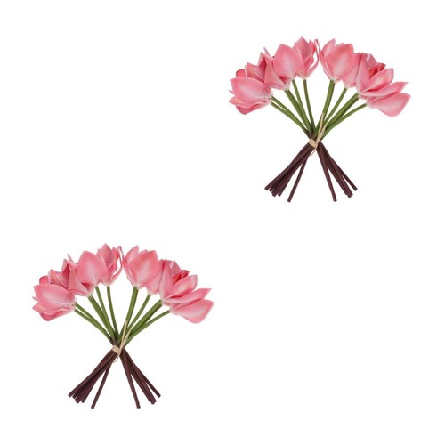 Reusable pink faux orchid - reusable,