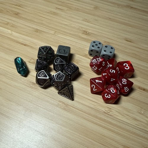 Gaming dice sets - sets,, heavy