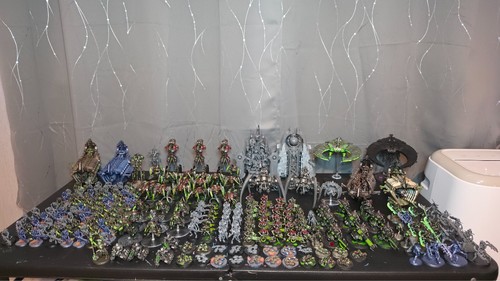 Warhammer 40k necron army - warhammer,