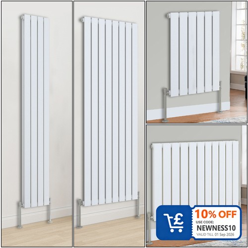 Flat panel designer radiator - panel,