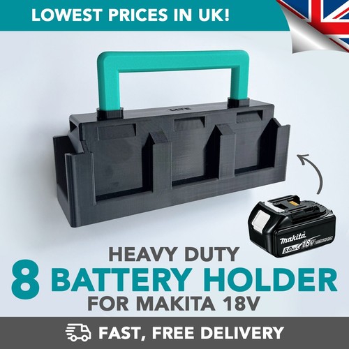 Battery holder for makita - x8,