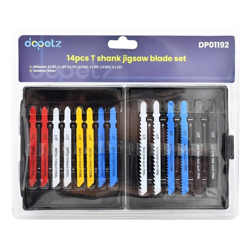 14pc shank jigsaw blade - t,