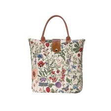 Floral Foldable Bag Shopper Tote Holdal Womens Morning Garden Signare Tapestry