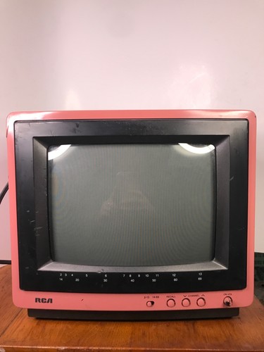 Pink rca 100 - crt, television