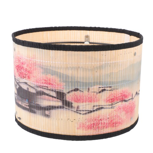 Bamboo lampshade japanese - bamboo,