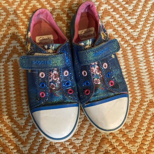 Kids clarks doodles blue - kids,