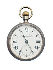 Antique Victorian Gents Silver Pocket Watch Parkinson & Frodsham London c1860