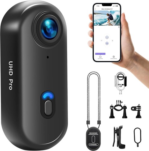 Uhd body camera waterproof - 4k,