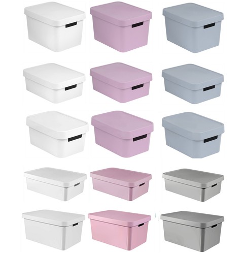 Storage box container - storage, lidded