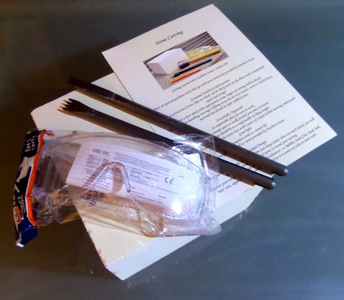 Stone carving starter kit 4 - -,