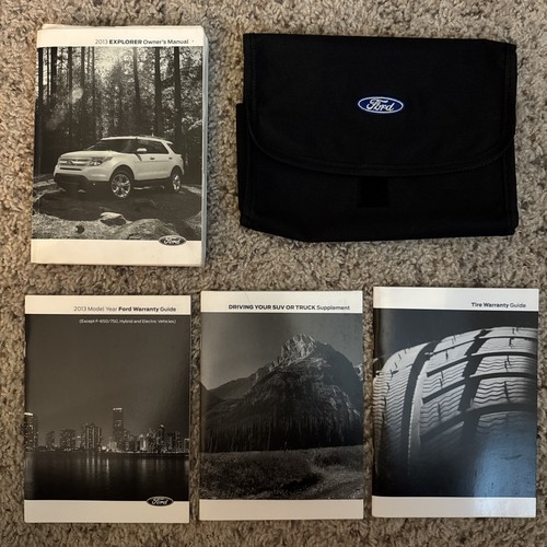 2013 ford explorer - explorer, owner’s