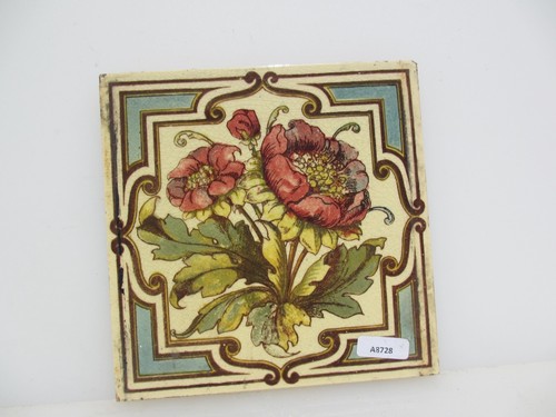 Antique ceramic tile old - antique,