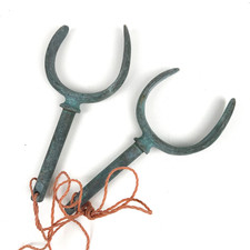 Pair of Brass Bronze Boat