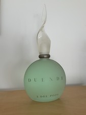 Vintage Giant J. Del Pozo Duende Frosted Glass Factice (Dummy Bottle)