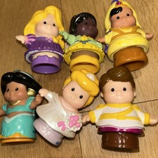 6 Vintage Fisher Price Little